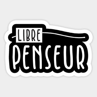 Libre Penseur Sticker